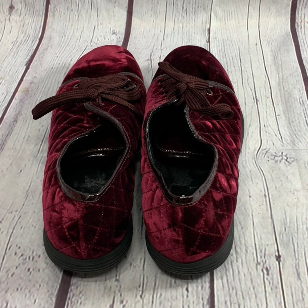 Aquatalia Glenda Wine Burgundy Quilted Weatherproo - Picture 3 of 8